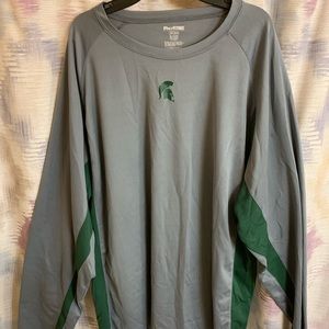 Pro Edge XXL Michigan State Long Sleeve T-Shirt
